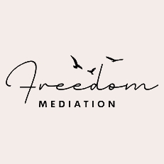 Logo for Freedom Mediation in Kitchener, Ontario.